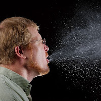 Man sneezing
