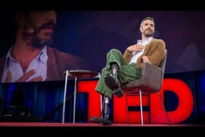 BJ Miller giving a TED Talk on What Matters in Advanced Dementia