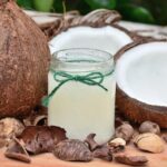 food, coconut, fruit
