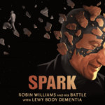 Spark logo for film on Robin Williams and Lewy Body Dementia