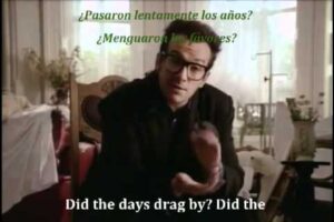 Elvis Costello and Paul McCartney singing "Veronica"