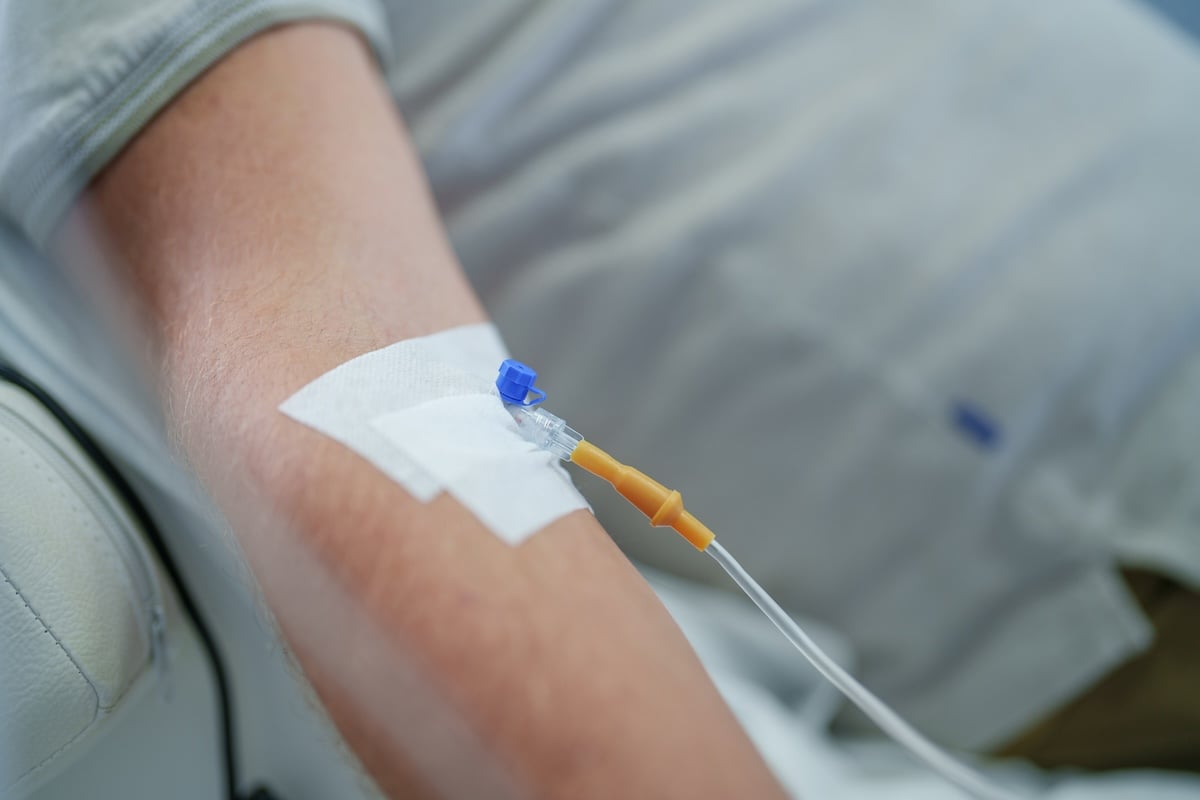 Lecanemab infusion