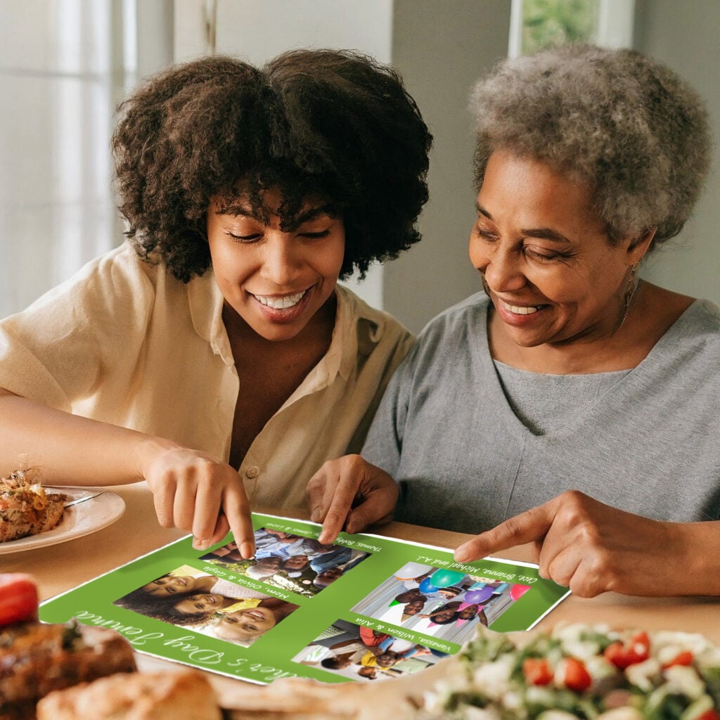 Custom Photo Placemats Foster Meaningful Connections at Mealtime