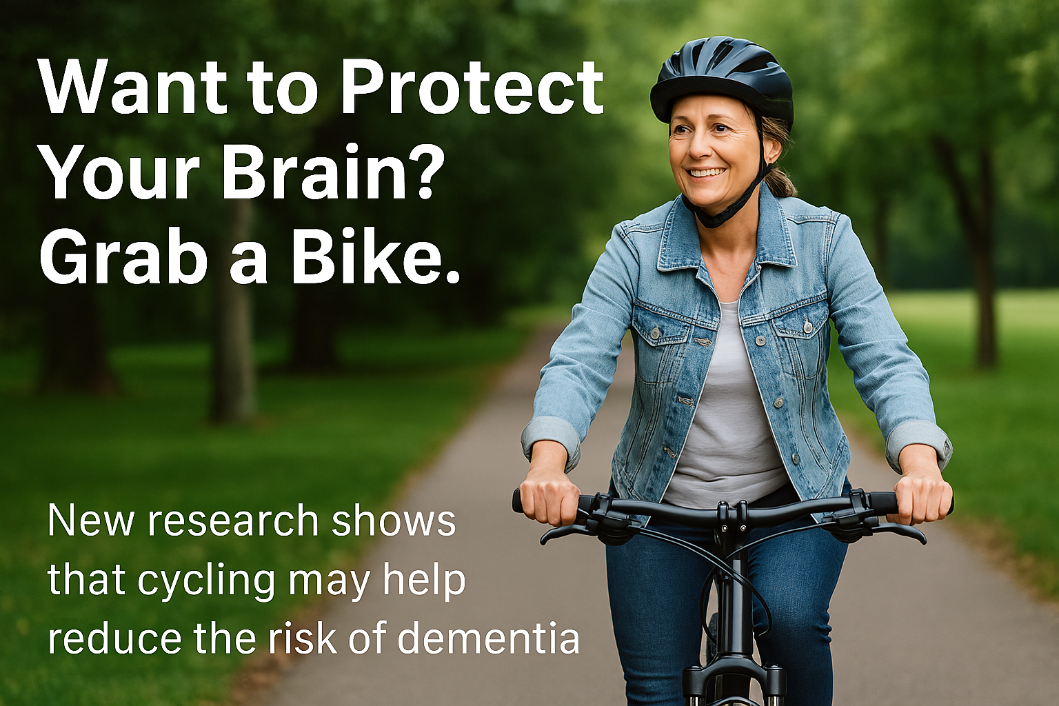 🚴‍♀️ Want to Protect Your Brain? Grab a Bike.