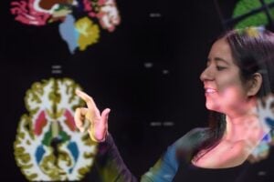 PhD student Maitry Trivedi using AI for Alzheimer's research