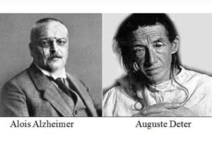 Alois Alzheimer and Auguste Deter