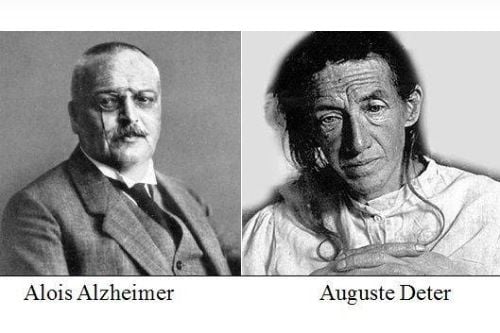 Alois Alzheimer and Auguste Deter