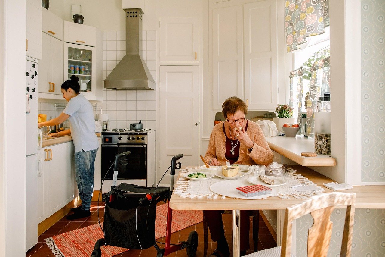 kitchen, food, cooking, women, meal, job, indoors, service, homecare, homecare, homecare, homecare, homecare, homecare
