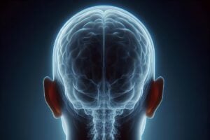 ai generated, x-ray, head, skeleton, brain, snapshot, body, man, health, medicine, muscles, bone