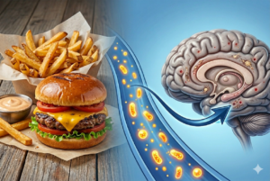 Fatty foods feeding Endotoxins to our brain