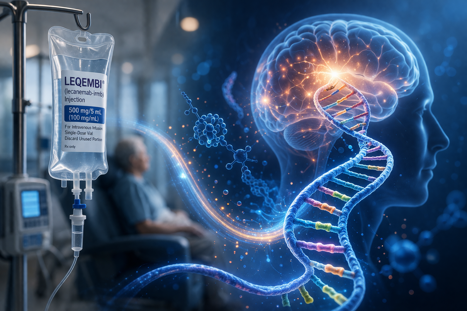 Leqembi Intravenous Infusion, RNA chain and human brain