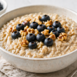 Bowl of Oatmeal with Berries