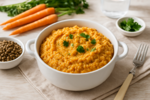 Creamy Lentil and Carrot Mash