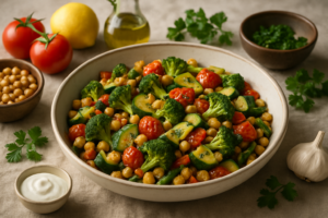 Mediterranean Brain-Boosting Vegetable Stir-Fry